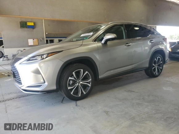 2022 Lexus RX 350 with VIN 2T2HZMDA7NC328902, listed as a Copart auction lot 54583895 with 13,690 mi miles and Salvage Title. Bid and sale history available at DreamBid. Image 1.