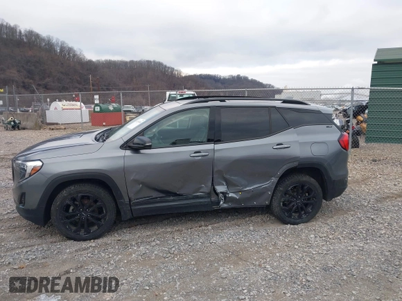 2021 GMC Terrain SLT with VIN 3GKALVEV6ML353238, listed as a IAAI auction lot 41539486 with 84,661 mi miles and . Bid and sale history available at DreamBid. Image 14.