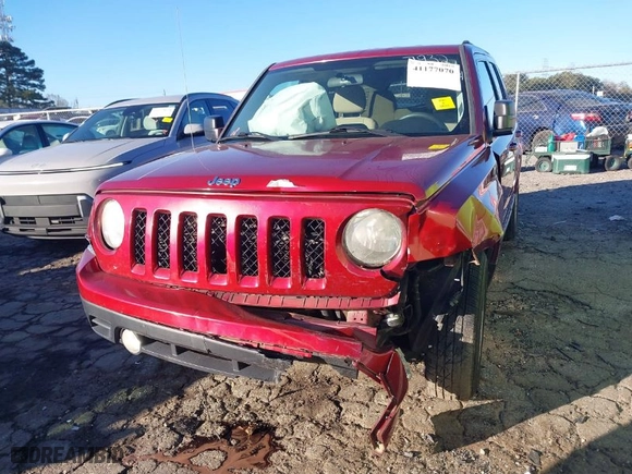 2014 Jeep Patriot Sport with VIN 1C4NJPBB4ED757932, listed as a IAAI auction lot 41177070 with 154,192 mi miles. Bid and sale history available at carsss.com. Image 6.