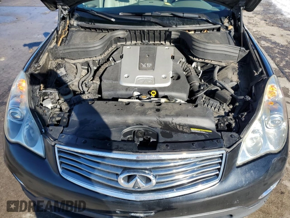 2010 Infiniti EX Journey with VIN JN1AJ0HR8AM755446, listed as a Copart auction lot 41478195 with 112,209 mi miles and Salvage Title. Bid and sale history available at DreamBid. Image 12.