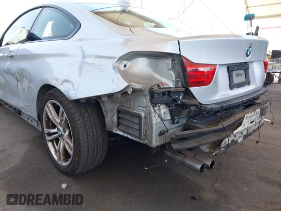 2014 BMW 4 Series 428i with VIN WBA3N7C58EF719514, listed as a IAAI auction lot 42310537 with 82,573 mi miles and . Bid and sale history available at DreamBid. Image 6.