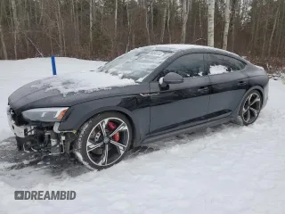 2019 Audi RS 5 Sportback z VIN WUACWCF57KA901320, wystawiony jako Copart lot #38084144 z przebiegiem 90 218 mil mil oraz . Historia ofert i sprzedaży dostępna na DreamBid. Obrazek 1.