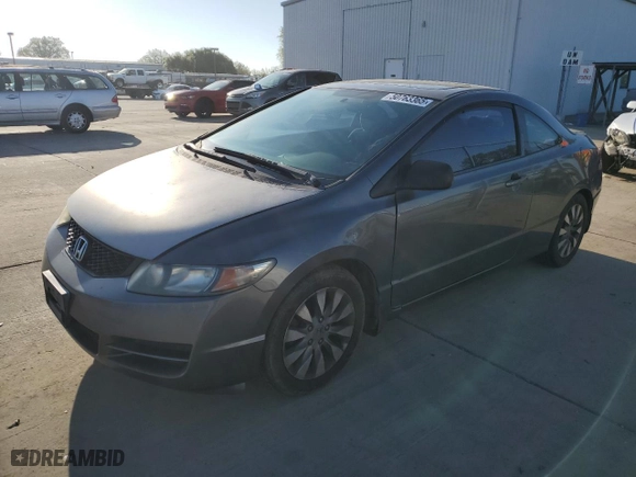 2009 Honda Civic Cpe EX with VIN 2HGFG11899H510549, listed as a Copart auction lot 50763365 with 137,399 mi miles and Clean Title. Bid and sale history available at carsss.com. Image 1.