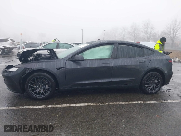 2024 Tesla Model 3 Long Range with VIN 5YJ3E1EB2RF815376, listed as a IAAI auction lot 41565549 with 10,377 mi miles and . Bid and sale history available at DreamBid. Image 13.