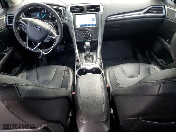 2015 Ford Fusion Energi Titanium with VIN 3FA6P0SU4FR139942, listed as a Copart auction lot 48350265 with 160,581 mi miles and Salvage Title. Bid and sale history available at carsss.com. Image 8.