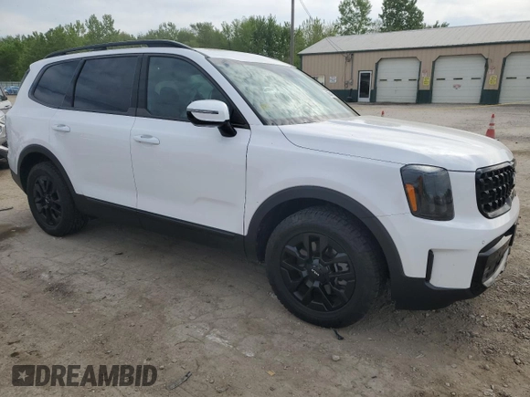 2024 Kia Telluride SX Prestige X-Pro with VIN 5XYP5DGC7RG515009, listed as a Copart auction lot 56064165 with 27,169 mi miles and Salvage title. Bid and sale history available at DreamBid. Image 4.