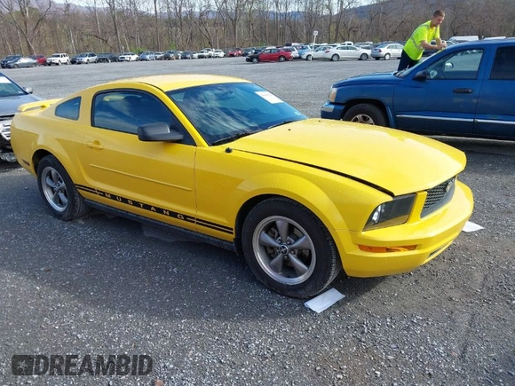 2006 Ford Mustang Standard with VIN 1ZVFT80N065243991, listed as a IAAI auction lot 41900624 with 149,041 mi miles. Bid and sale history available at carsss.com. Image 1.