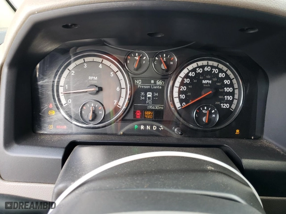2010 Dodge Ram 1500 ST with VIN 1D7RV1GP7AS160521, listed as a Copart auction lot 86634064 with 195,630 mi miles and Salvage Title. Bid and sale history available at carsss.com. Image 9.