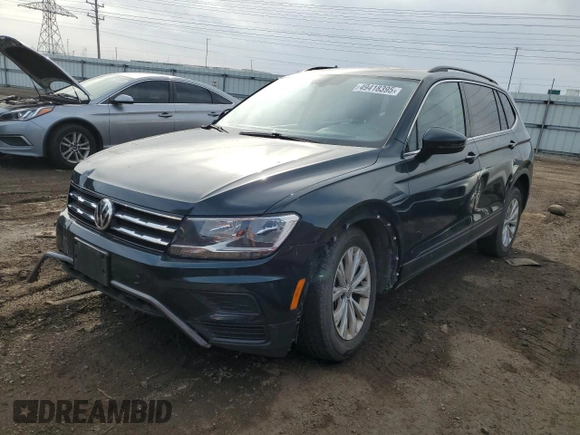 2019 Volkswagen Tiguan SE with VIN 3VV2B7AXXKM107923, listed as a Copart auction lot 49418395 with 106,833 mi miles and Salvage Title. Bid and sale history available at DreamBid. Image 1.