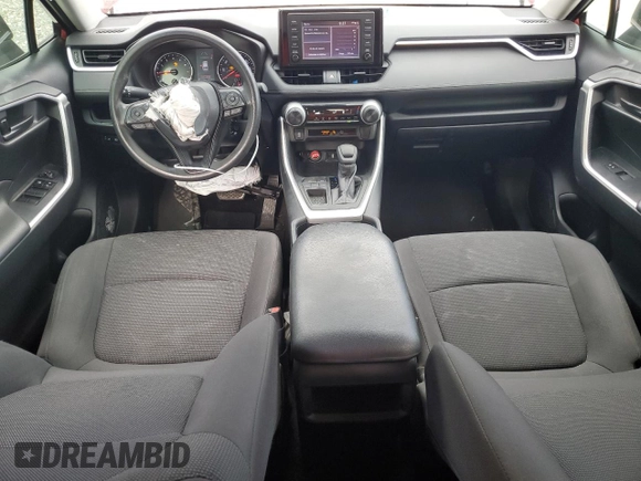 2019 Toyota RAV4 LE with VIN 2T3H1RFV8KW035620, listed as a Copart auction lot 60856585 with 30,354 mi miles and Non repairable. Bid and sale history available at DreamBid. Image 8.