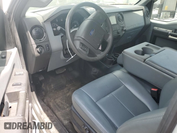 2015 Ford F-250 XL with VIN 1FTBF2A66FEC89791, listed as a Copart auction lot 56155375 with 243,889 mi miles and Clean title. Bid and sale history available at DreamBid. Image 8.