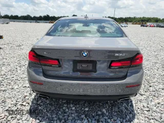2021 BMW 5 Series 530i xDrive with VIN WBA13BJ00MWX12997, listed as a Copart auction lot 60900435 with 55,064 mi miles and Salvage title. Bid and sale history available at DreamBid. Image 6.
