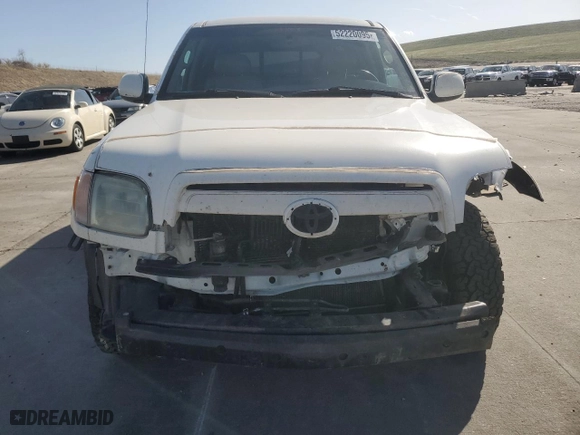 2004 Toyota Tundra Ltd with VIN 5TBBT48154S442062, listed as a Copart auction lot 52220095 with 277,343 mi miles and Salvage Title. Bid and sale history available at carsss.com. Image 5.