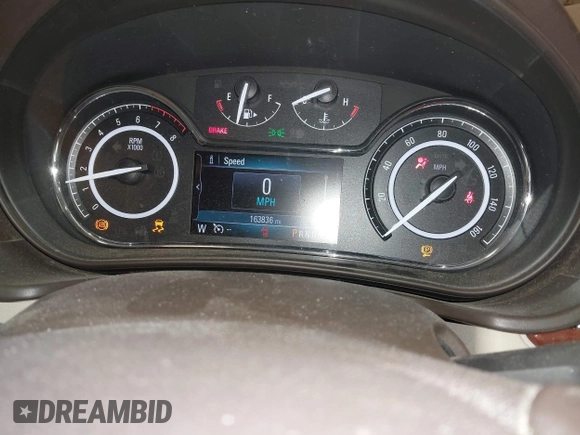 2016 Buick Regal Premium II with VIN 2G4GS5GX1G9201815, listed as a IAAI auction lot 41201572 with 163,836 mi miles. Bid and sale history available at carsss.com. Image 7.