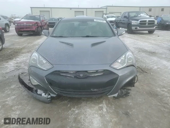 2016 Hyundai Genesis Coupe 3.8L Base with VIN KMHHT6KJ3GU134244, listed as a Copart auction lot 88579165 with 89,056 mi miles and Salvage title. Bid and sale history available at DreamBid. Image 11.