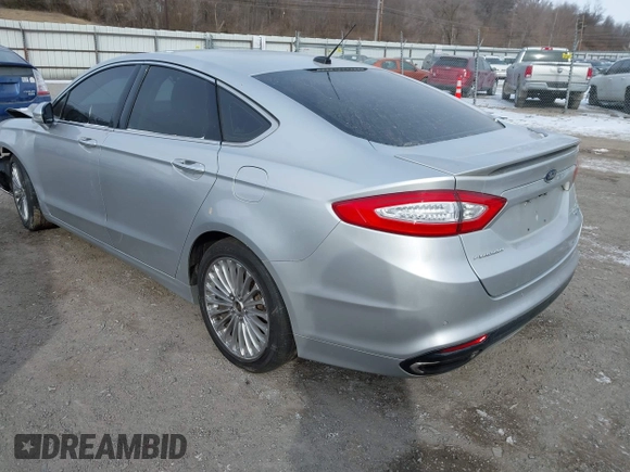 2015 Ford Fusion Titanium with VIN 3FA6P0D95FR103444, listed as a IAAI auction lot 41411473 with 213,729 mi miles. Bid and sale history available at carsss.com. Image 3.