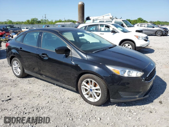 2018 Ford Focus SE with VIN 1FADP3F29JL316364, listed as a Copart auction lot 52181865 with 76,807 mi miles and Clean Title. Bid and sale history available at carsss.com. Image 4.