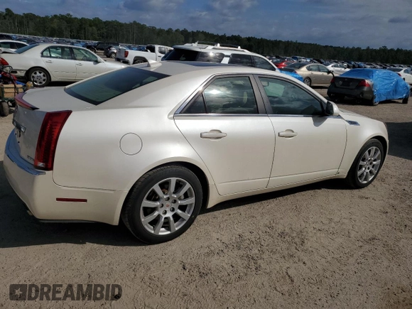2009 Cadillac CTS RWD w/1SB with VIN 1G6DU57V890150717, listed as a Copart auction lot 70182064 with 196,989 mi miles and Salvage Title. Bid and sale history available at carsss.com. Image 3.