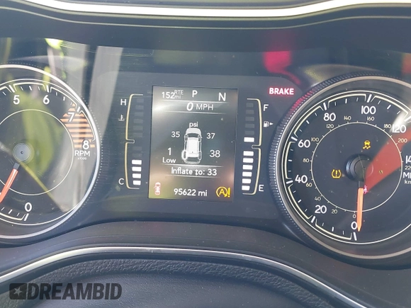 2019 Jeep Cherokee Latitude Plus with VIN 1C4PJMLX5KD456292, listed as a IAAI auction lot 40940110 with 95,622 mi miles and . Bid and sale history available at DreamBid. Image 7.