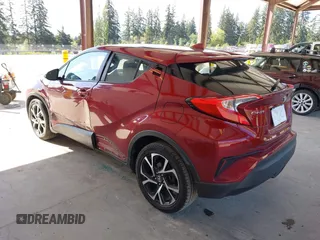 2018 Toyota C-HR XLE with VIN NMTKHMBX6JR027381, listed as a IAAI auction lot 42149905 with 118,897 mi miles and . Bid and sale history available at DreamBid. Image 3.