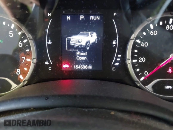 2017 Jeep Renegade Latitude z VIN ZACCJABB6HPG36670, wystawiony jako IAAI lot #42474479 z przebiegiem 154 536 mil mil oraz . Historia ofert i sprzedaży dostępna na DreamBid. Obrazek 7.