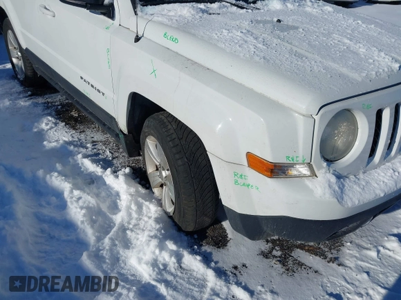 2017 Jeep Patriot High Altitude with VIN 1C4NJRFB5HD168818, listed as a IAAI auction lot 41374327 with 103,227 mi miles. Bid and sale history available at carsss.com. Image 6.