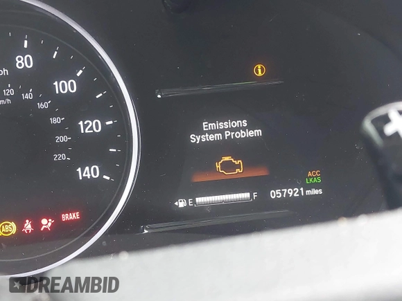 2019 Honda HR-V EX with VIN 3CZRU5H52KM704011, listed as a IAAI auction lot 41616517 with 57,921 mi miles. Bid and sale history available at carsss.com. Image 15.