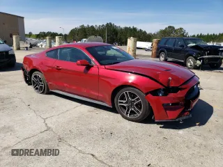 2021 Ford Mustang EcoBoost with VIN 1FA6P8TH2M5146422, listed as a Copart auction lot 45316453 with 13,530 mi miles. Bid and sale history available at carsss.com. Image 4.