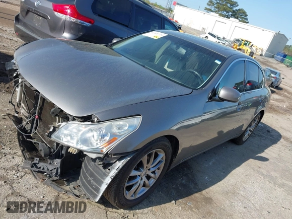 2008 Infiniti G35 Sedan x with VIN JNKBV61FX8M273191, listed as a IAAI auction lot 41925726 with 234,204 mi miles. Bid and sale history available at carsss.com. Image 2.