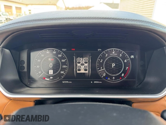 2018 Land Rover Range Rover Sport SVR with VIN SALWZ2SE9JA810039, listed as a Copart auction lot 49401525 with 167,379 mi miles and Clean Title. Bid and sale history available at carsss.com. Image 9.