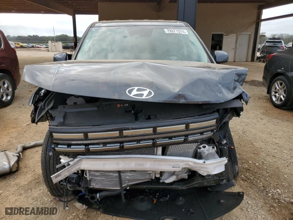 2024 Hyundai Santa Fe SE with VIN 5NMP14GL5RH050344, listed as a Copart auction lot 42713505 with 12,106 mi miles and Salvage Title. Bid and sale history available at carsss.com. Image 5.