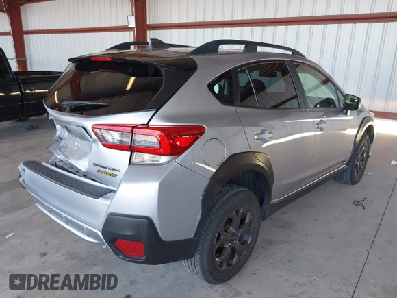 2021 Subaru Crosstrek Special Sports with VIN JF2GTHSC1MH356221, listed as a IAAI auction lot 42339135 with 55,906 mi miles and . Bid and sale history available at DreamBid. Image 4.