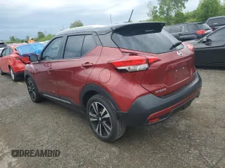 2019 Nissan Kicks SR with VIN 3N1CP5CU3KL483772, listed as a Copart auction lot 52044244 with 70,140 mi miles and Clean Title. Bid and sale history available at DreamBid. Image 2.