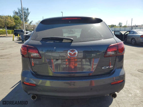 2015 Mazda CX-9 Touring with VIN JM3TB2CA4F0453187, listed as a Copart auction lot 49385705 with 143,393 mi miles and Salvage Title. Bid and sale history available at carsss.com. Image 6.