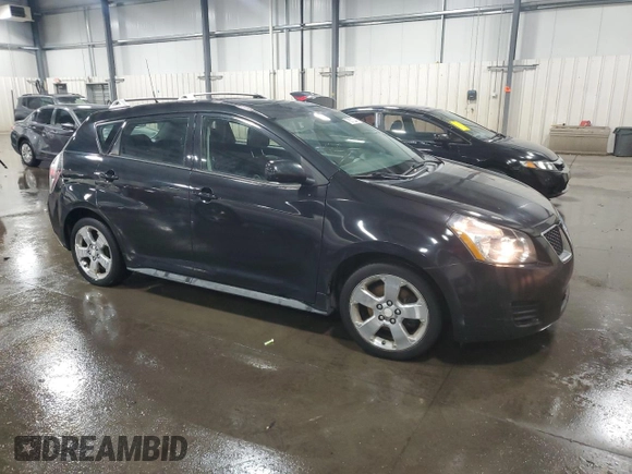 2009 Pontiac Vibe with VIN 5Y2SM67039Z420818, listed as a Copart auction lot 78672044 with 190,198 mi miles and Salvage Title. Bid and sale history available at carsss.com. Image 4.