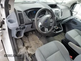 2015 Ford Transit XL with VIN 1FBZX2YM8FKA54542, listed as a Copart auction lot 46326545 with 98,306 mi miles and Salvage title. Bid and sale history available at DreamBid. Image 8.