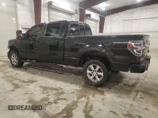 2013 Ford F-150 XL with VIN 1FTFW1ET4DFC27454, listed as a Copart auction lot 55113255 with 210,245 mi miles and Salvage Title. Bid and sale history available at carsss.com. Image 2.