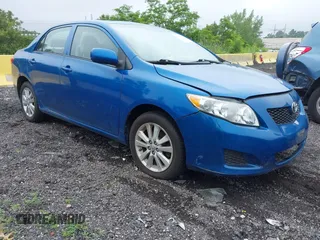 2009 Toyota Corolla with VIN 2T1BU40E69C109534, listed as a IAAI auction lot 42509473 with 203,602 mi miles and . Bid and sale history available at DreamBid. Image 1.