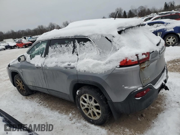 2014 Jeep Cherokee Latitude with VIN 1C4PJMCS7EW244474, listed as a Copart auction lot 84860154 with 154,082 mi miles and Non Repairable. Bid and sale history available at carsss.com. Image 2.