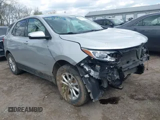 2018 Chevrolet Equinox LT z VIN 2GNAXSEV2J6186186, wystawiony jako IAAI lot #41976817 z przebiegiem 70 316 mil mil oraz . Historia ofert i sprzedaży dostępna na DreamBid. Obrazek 1.