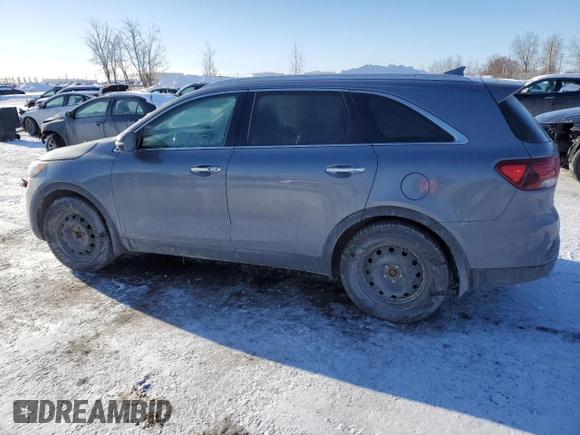 2020 Kia Sorento EX V6 with VIN 5XYPHDA57LG621081, listed as a Copart auction lot 43546465 with 107,182 mi miles and Salvage Title. Bid and sale history available at carsss.com. Image 2.