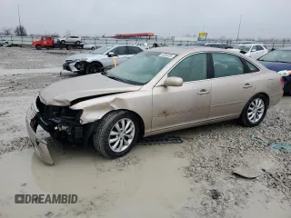 2006 Hyundai Azera SE с VIN KMHFC46F96A061818, выставлен на аукционе Copart как лот 44084205 с пробегом 83 779 миль миль и Списание • Salvage title. История ставок и продаж доступна на DreamBid. Изображение 1.