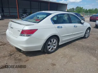 2010 Honda Accord EX-L with VIN 1HGCP3F89AA006139, listed as a IAAI auction lot 42142319 with 191,799 mi miles and . Bid and sale history available at DreamBid. Image 4.