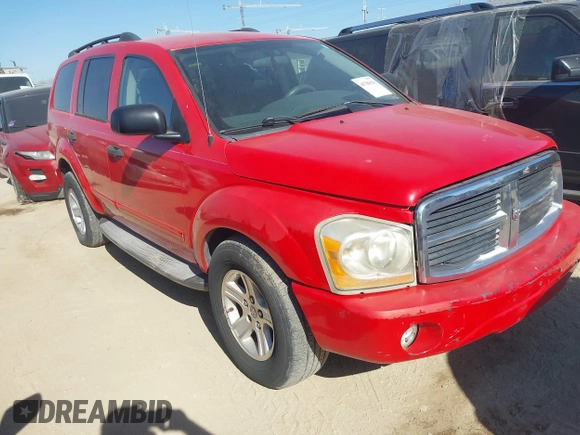 2005 Dodge Durango SLT z VIN 1D4HD48D75F621636, wystawiony jako IAAI lot #41786036 z przebiegiem 220 395 mil mil oraz . Historia ofert i sprzedaży dostępna na DreamBid. Obrazek 1.