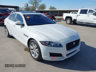 2017 Jaguar XF 35t Premium with VIN SAJBD4BV4HCY47645, listed as a IAAI auction lot 41283443 with 50,874 mi miles. Bid and sale history available at carsss.com. Image 1.