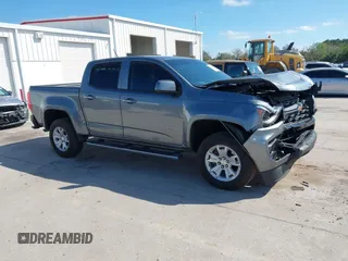 2022 Chevrolet Colorado 2WD LT with VIN 1GCGSCEA6N1299202, listed as a IAAI auction lot 41634986 with 39,762 mi miles and . Bid and sale history available at DreamBid. Image 1.