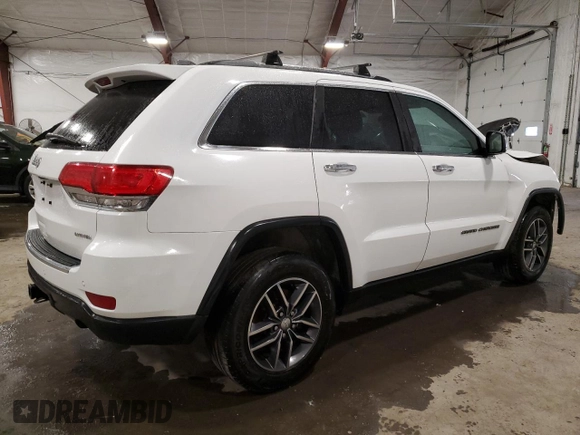 2018 Jeep Grand Cherokee Limited with VIN 1C4RJFBG8JC107427, listed as a Copart auction lot 46916375 with 113,608 mi miles and Salvage Title. Bid and sale history available at DreamBid. Image 3.