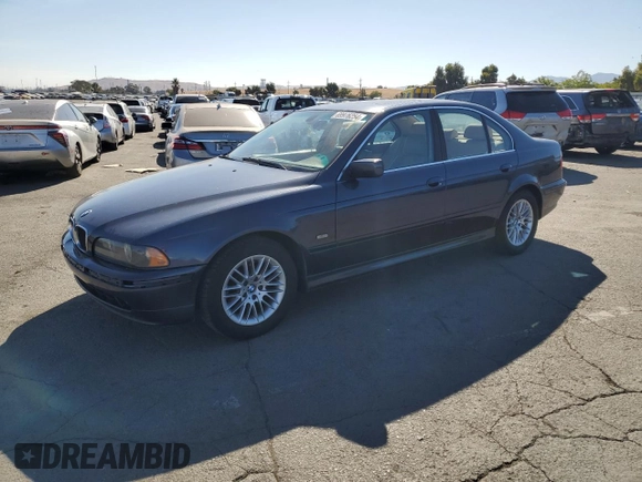 2002 BMW 5 Series 530iA with VIN WBADT63432CH98389, listed as a Copart auction lot 69976254 with 78,745 mi miles and Clean Title. Bid and sale history available at carsss.com. Image 1.