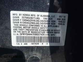 2014 Acura MDX Tech Pkg with VIN 5FRYD4H47EB037429, listed as a IAAI auction lot 41998078 with 201,969 mi miles. Bid and sale history available at carsss.com. Image 9.
