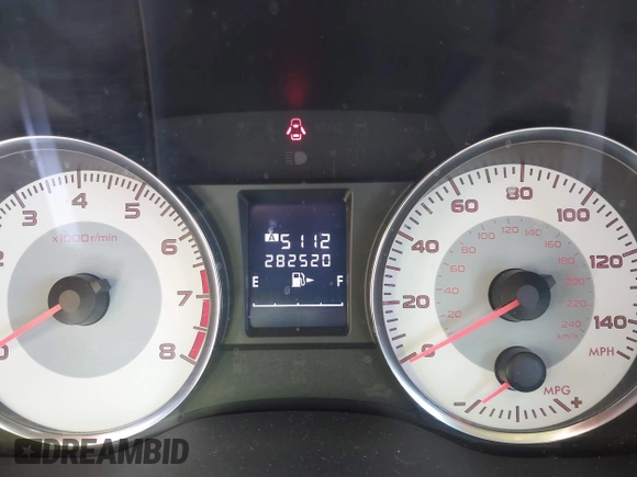 2012 Subaru Impreza Special Sports Limited with VIN JF1GPAS64CH208637, listed as a IAAI auction lot 41805754 with 282,520 mi miles and . Bid and sale history available at DreamBid. Image 7.